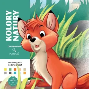Art therapy Kolorowanka antystresowa Disney Zagadkowe rysunki