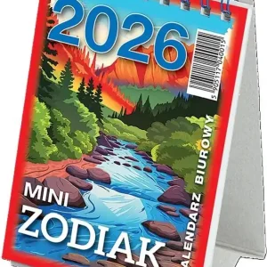 Kalendarz 2026 biurowy Mini Zodiak