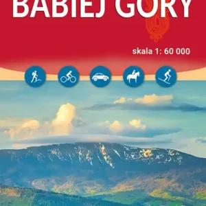 Wokół Babiej Góry Mapa turystyczna 1:60 000