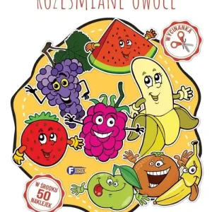 Pokoloruj roześmiane owoce