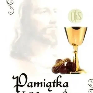 Pamiątka I Komunii Świętej biała