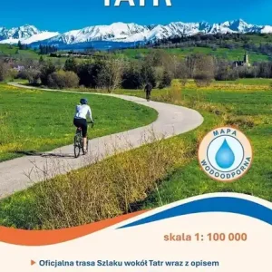Mapa turystyczna - Szlak Wokół Tatr laminowana