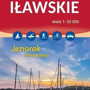 Mapa turystyczna - Pojezierze Iławskie