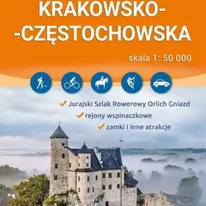 Mapa tur. - Jura Krakowsko-Częstochowska lam.