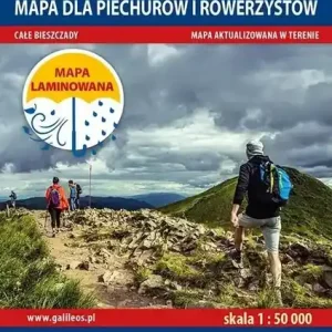 Mapa - Bieszczady 1:50 000
