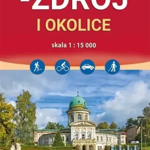 Mapa - Lądek Zdrój i okolice 1:15 000