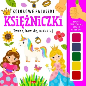 Księżniczki. Kolorowe paluszki