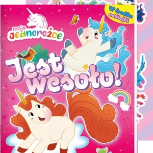 Jest wesoło! Moje jednorożce. Activity z naklejkami