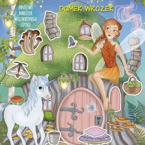 Domek wróżek. Projektuję wnętrza z naklejkami