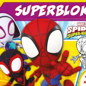 Superblok Marvel Spidey i Super-kumple z naklejkami