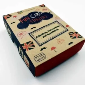 Fun Card English Adjectives, Comparatives..