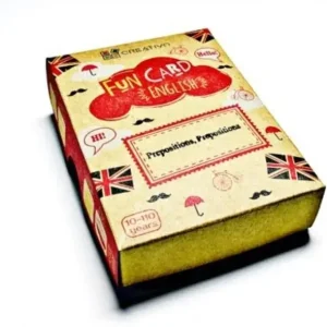 Fun Card English Presposition,Preposition CREATIVO