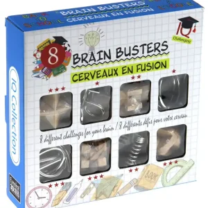 Łamigłówka Pogromcy Mózgu Brain Busters 8 szt.