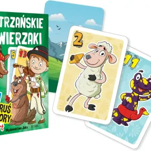 Karty Piotruś Memory Tatrzańskie zwierzaki