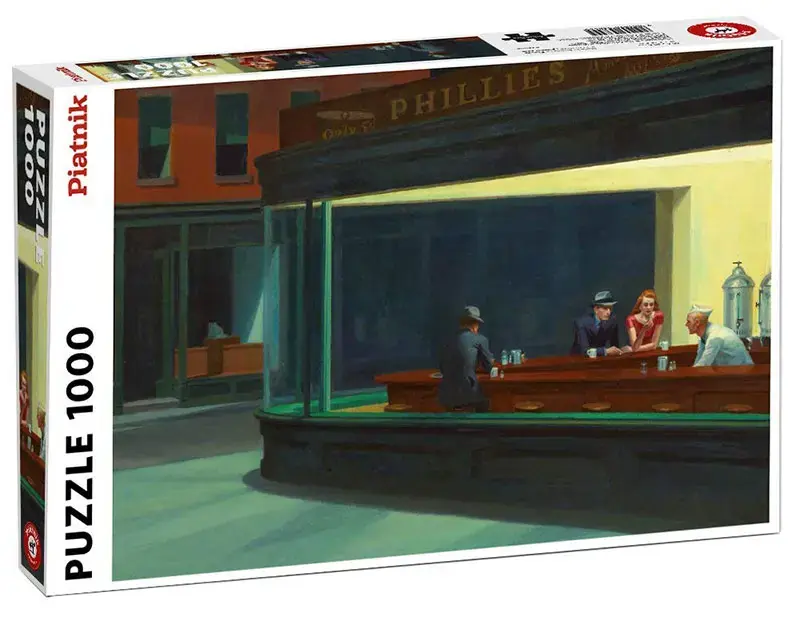 Puzzle 1000 Hopper Nighthawks