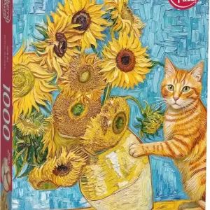 Puzzle 1000 CherryPazzi Cat & Art 31629