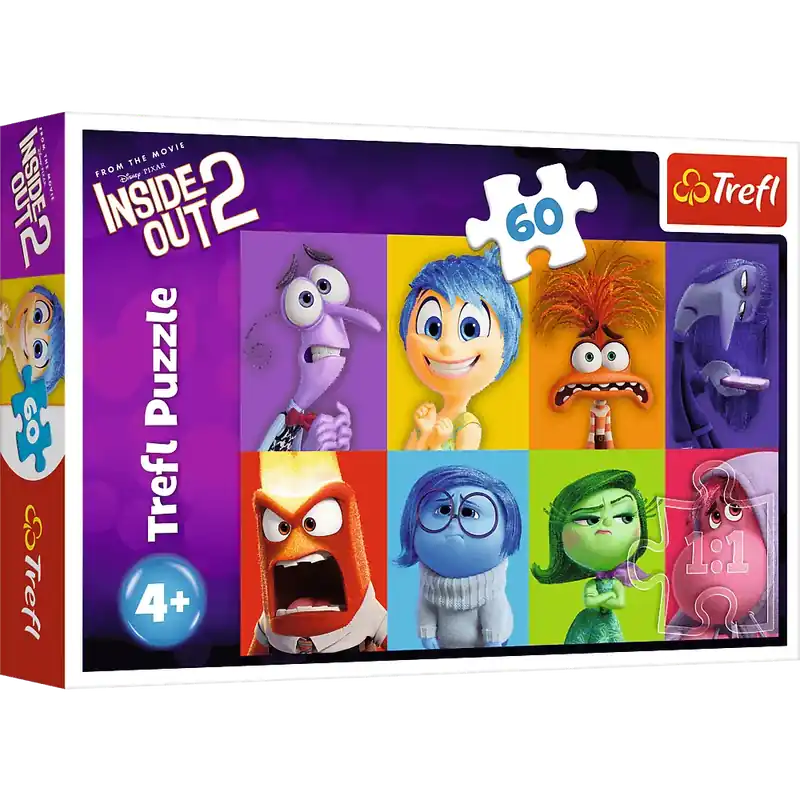 Puzzle 60 Poznaj swoje emocje Disney Inside Out 2 17397