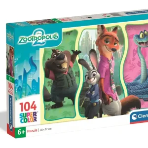 Puzzle 104 Super kolor Zootopia 2 25081