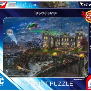 Puzzle 1000 PQ T.Kinkade Batman Rezydencja Bruce'a Wayne'a 113551