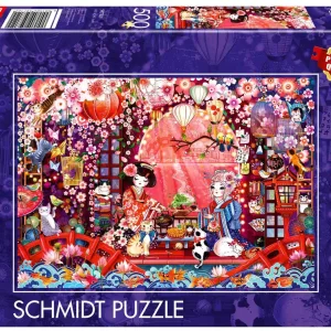 Puzzle 500 PQ Japońska ceremonia picia herbaty 113378