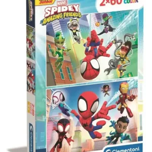 Puzzle 2x60 Super Kolor Spidey 21625