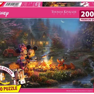 Puzzle 200 PQ T. Kinkade Myszka Miki Minnie 113370