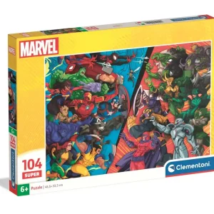 Puzzle 104 Super kolor Marvel 25059