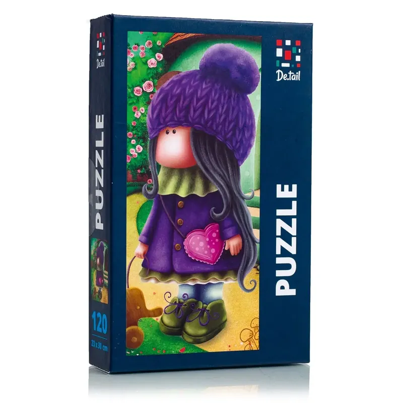 Puzzle 120 Urocza Laleczka ze słonikiem DT100-04