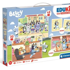 Puzzle 4w1 Edukit Bluey 18320
