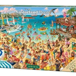 Puzzle 1000 Art Collection Fun by the Sea C-105151-2