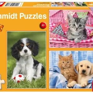 Puzzle 3 x 48 Najsłodsze zwierzątka 112713
