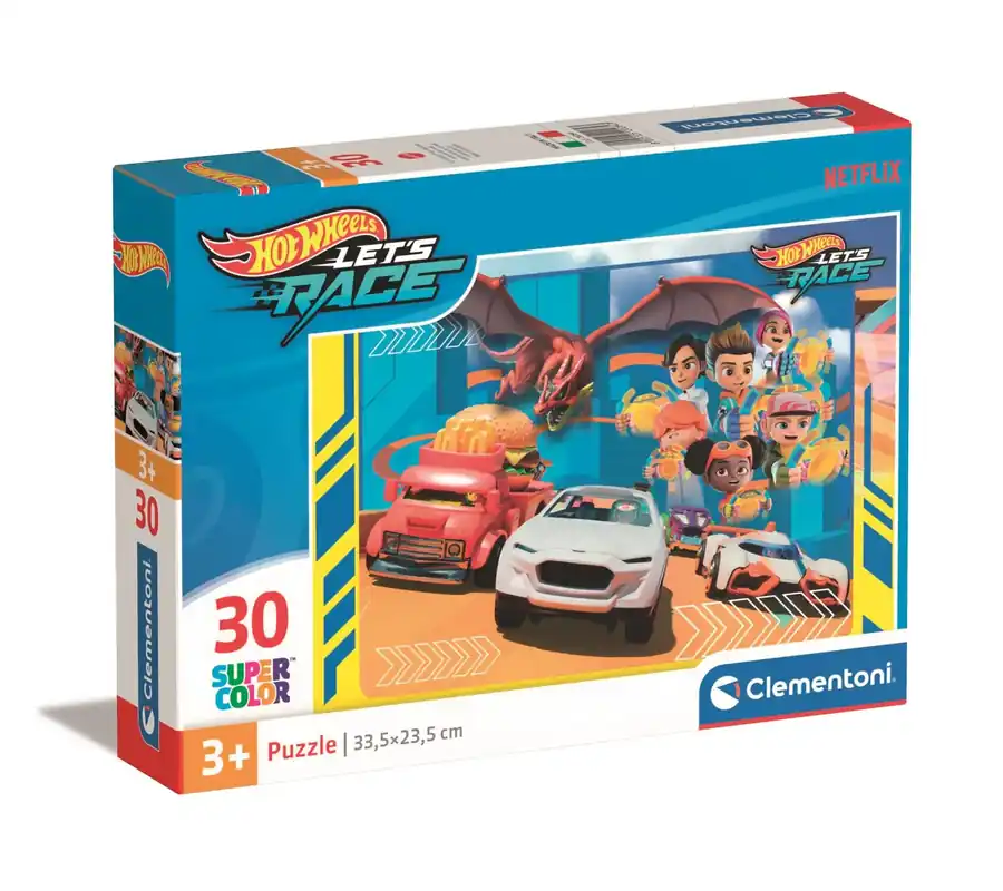 Puzzle 30 Super Kolor Hot Wheels 20284