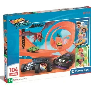 Puzzle 104 Super Kolor Hot Wheels 25776