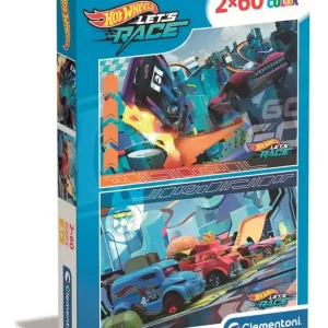 Puzzle 2 x 60 Super Kolor Hot Wheels 24816