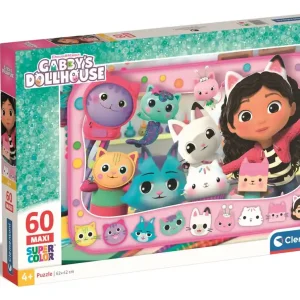 Puzzle 60 Maxi Super Kolor Gabby's Dollhouse 26598