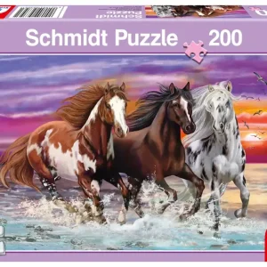 Puzzle 200 Trzy dzikie konie 109059