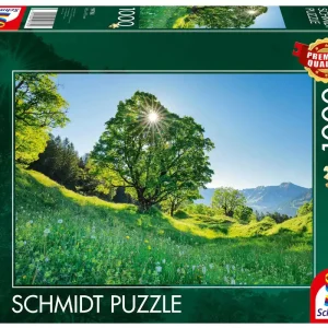 Puzzle 1000 PQ Góra Ahorn Szwajcaria 112344