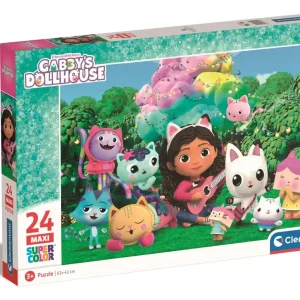 Puzzle 24 maxi super color Gabby's dollhouse 28520