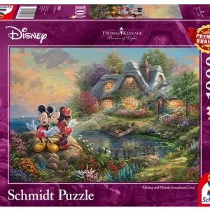 Puzzle 1000 PQ T.Kinkade Myszka Miki & Minnie Disney 108720