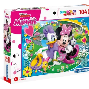 Puzzle 104 maxi super kolor Minnie happy helpers 23708