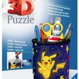 Puzzle 3D 54 Przybornik Pikachu