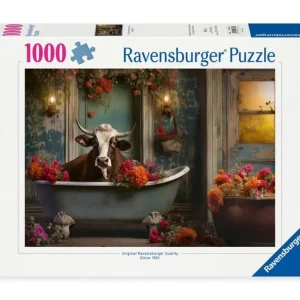 Puzzle 1000 Krowa w kąpieli