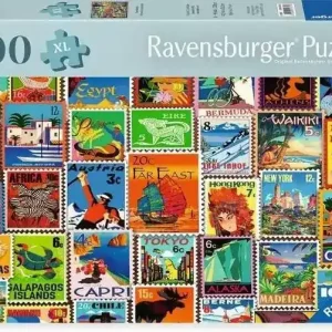 Puzzle XL 200 Znaczki pocztowe