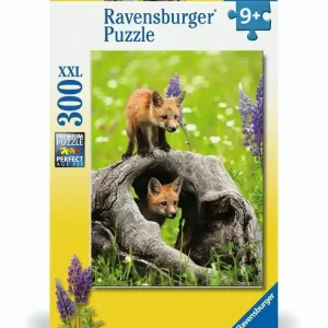Puzzle 300 Curious Foxes