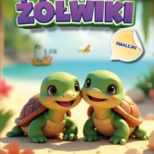 Kolorowanka Żółwiki z naklejkami
