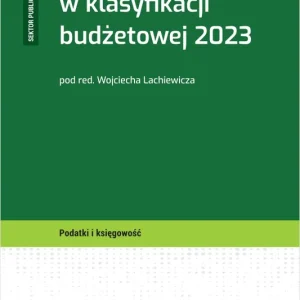 Zmiany w klasyfikacji budżetowej 2023