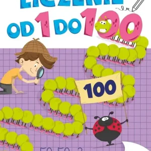 Główka pracuje. Liczenie od 1 do 100