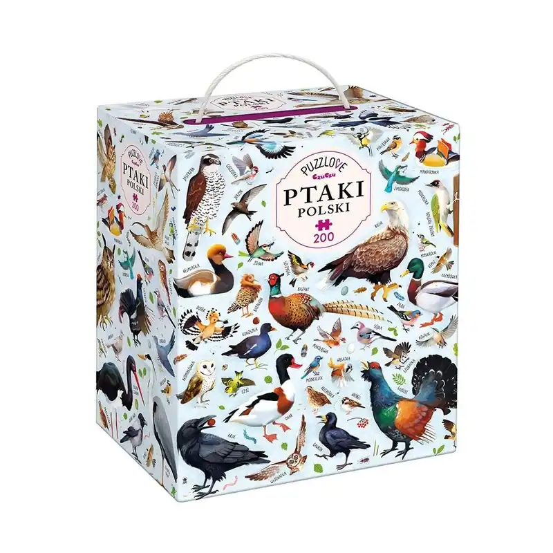 Puzzlove CzuCzu Ptaki Polski 200 el.puzzle rodzinne