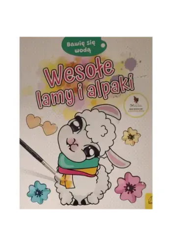 Wesołe lamy i alpaki. Bawię się wodą