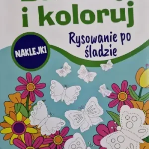 Baw się i koloruj- Rysowanie po śladzie
